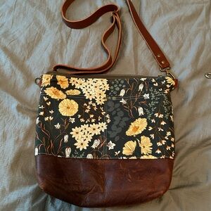 Bird on a Wire Floral Crossbody Purse